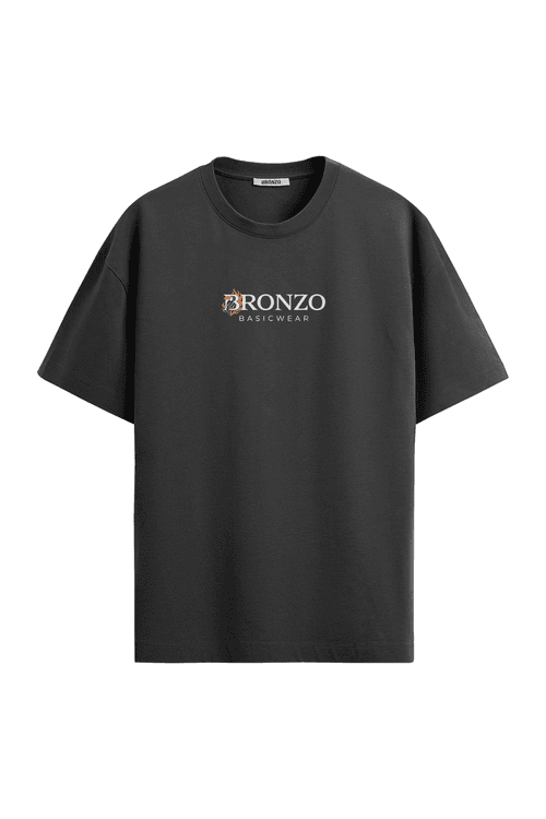 Camiseta Oversized Unissex Bronzo Vibes