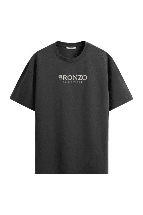 Camiseta Oversized Unissex Bronzo Vibes Copia