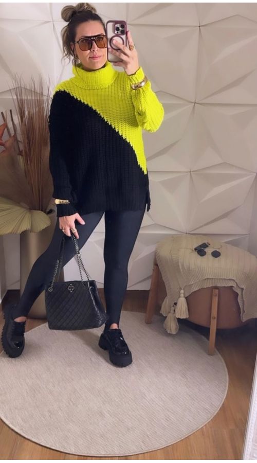 BLUSA SILVIA AMARELA