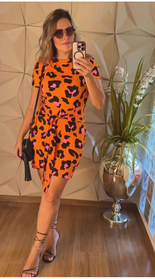 VESTIDO LARISSA LARANJA