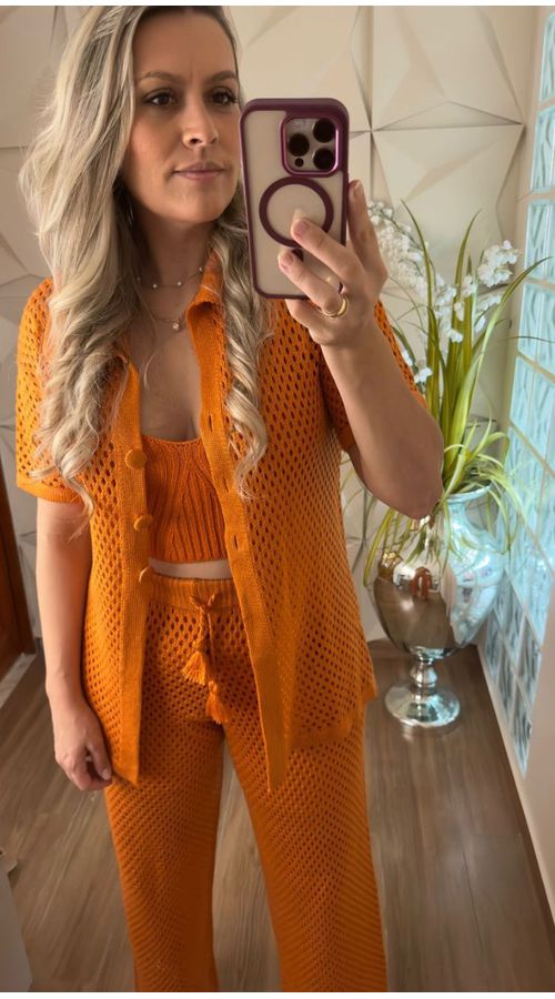 CONJUNTO LAURA LARANJA