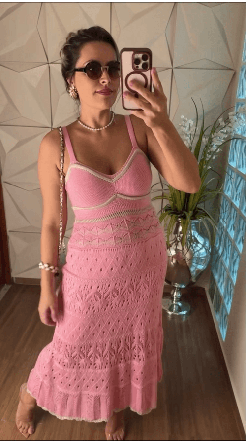 VESTIDO HELENA ROSA