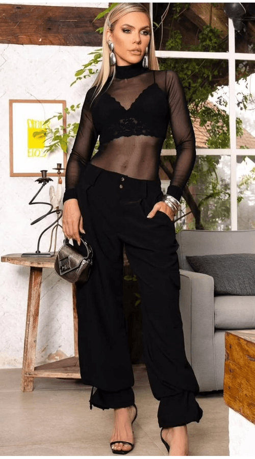 CALÇA YEDA PRETA