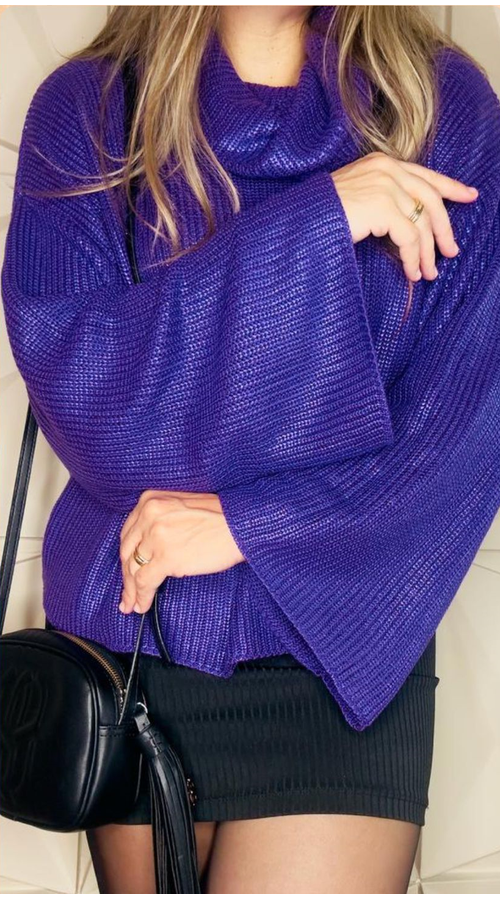 BLUSA FRANCIELE ROXO
