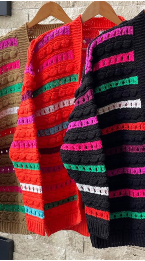 CARDIGAN MONIQUE PRETO