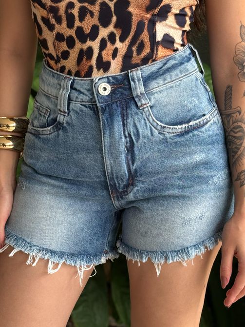Shorts Jeans Nexxo 13 LAVAGEM MEDIA - LOJA TUTTI FRUTTI