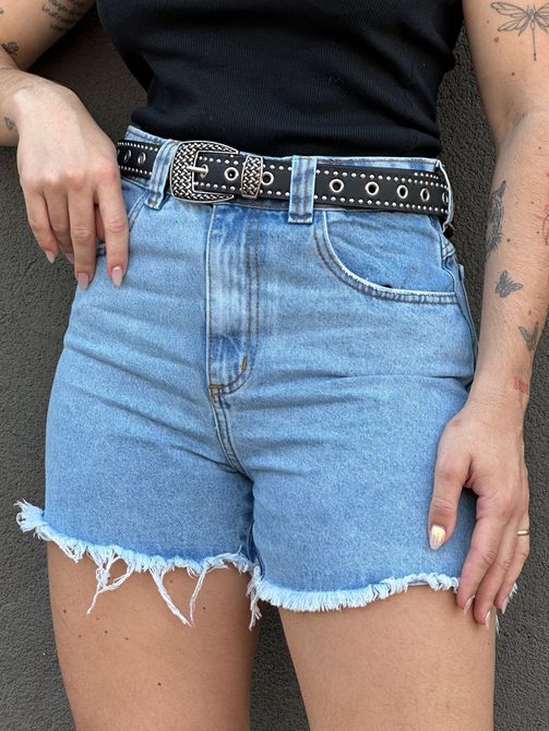 Shorts Nexxo Barra Desfiada LAVAGEM CLARA - LOJA TUTTI FRUTTI