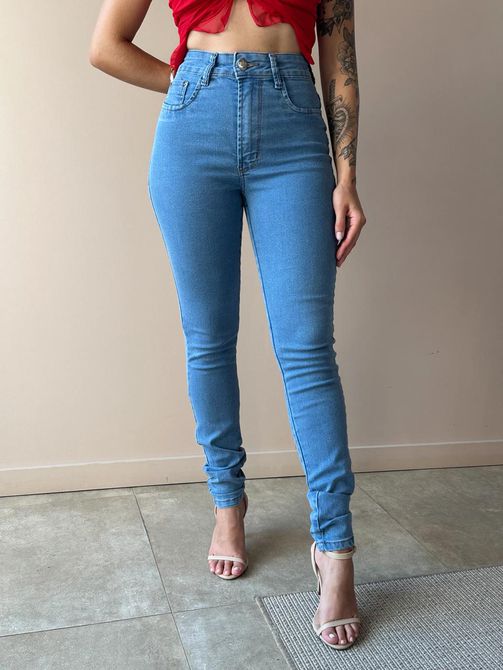 Calça Jeans Skinny Carmen 2482 LAVAGEM MEDIA - LOJA TUTTI FRUTTI