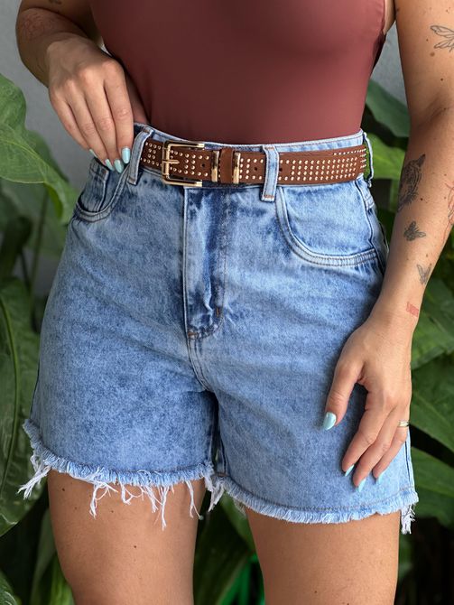 Shorts Jeans Nexxo 11 LAVAGEM MEDIA - LOJA TUTTI FRUTTI