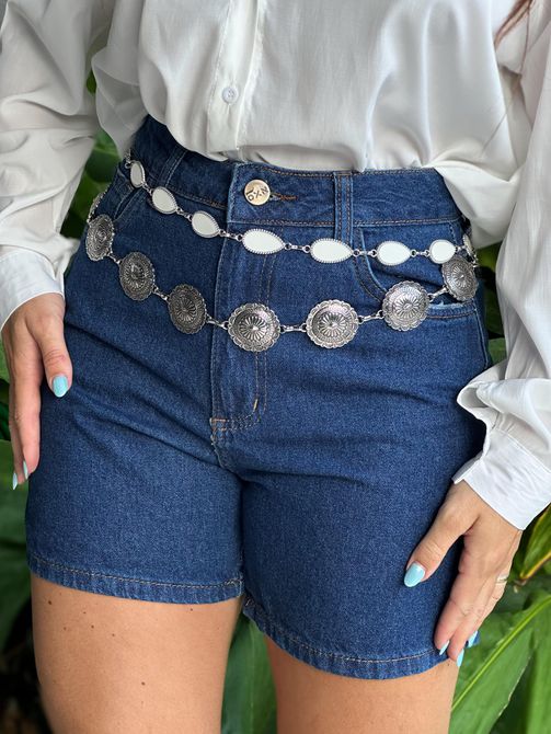 Shorts Jeans Nexxo 13 LAVAGEM ESCURA - LOJA TUTTI FRUTTI
