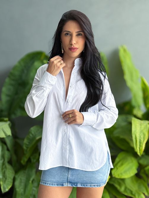 Camisa Samela OFF WHITE - LOJA TUTTI FRUTTI
