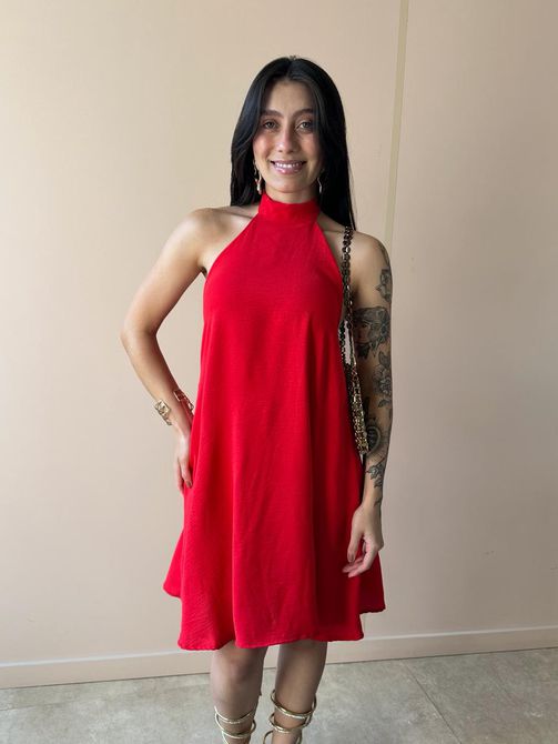 Macaquinho Coraline Frente única VERMELHO - LOJA TUTTI FRUTTI