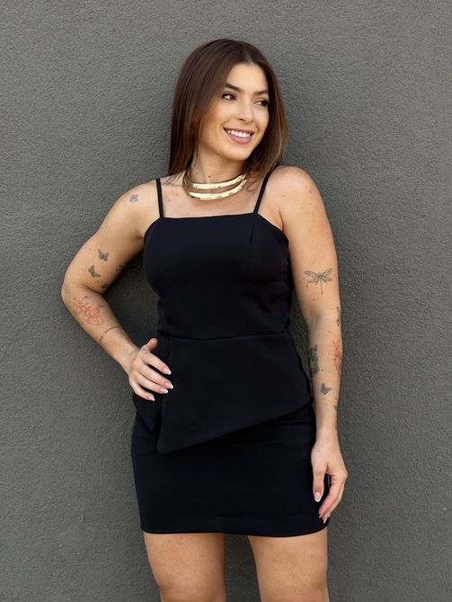 Conjunto Drica Blusa e Shorts Saia em Alfaiataria ... - LOJA TUTTI FRUTTI