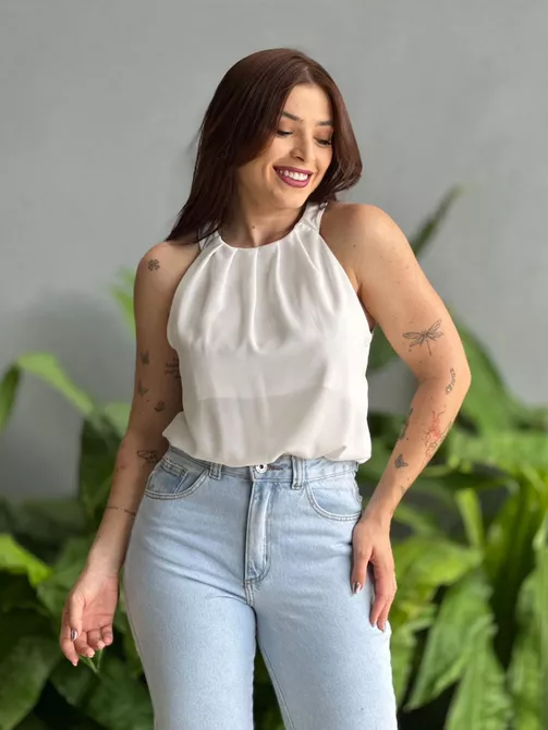 Regata Eva OFF WHITE - LOJA TUTTI FRUTTI