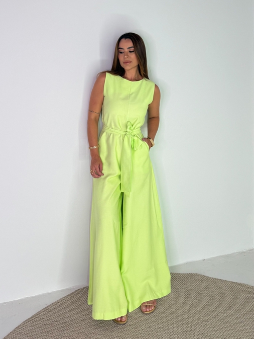 Macacão Pantalona Mônica Lima - Loja La Mina 