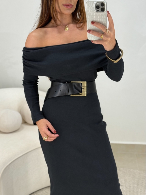 Cinto Fivela Fanni Preto - Loja La Mina 