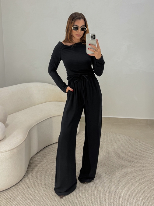 Conjunto Calça London Preto - Loja La Mina 