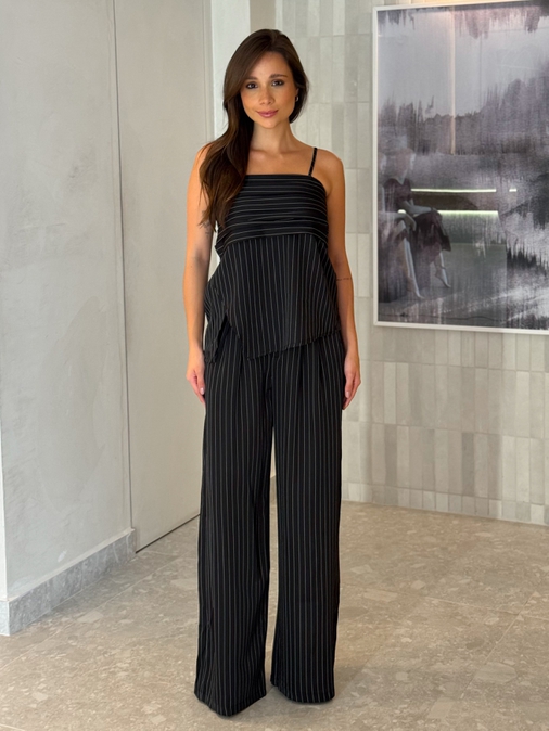 Conjunto Risca de Giz Laisa Preto - Loja La Mina 