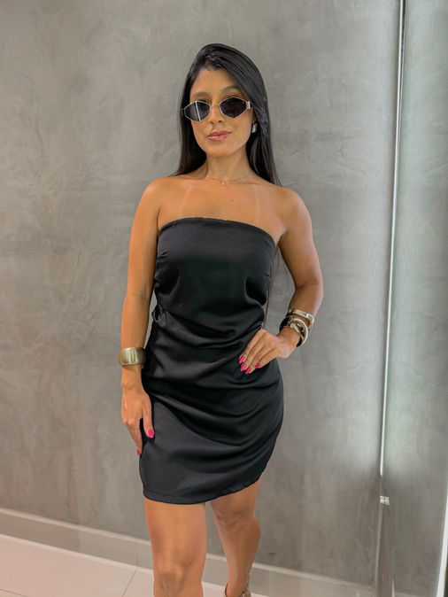 Vestido Bárbara Preto - Loja La Mina 