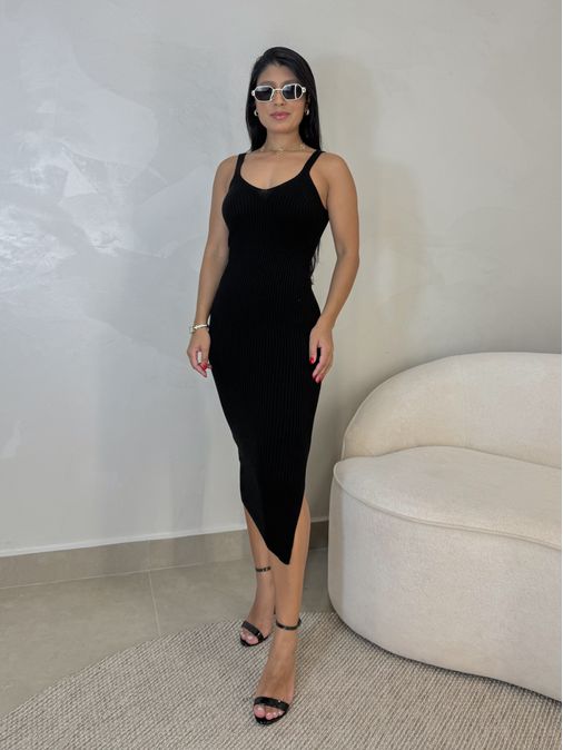 Vestido Istambul Preto - Loja La Mina 