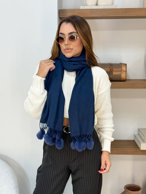 Cachecol Priscila Marinho - Loja La Mina 