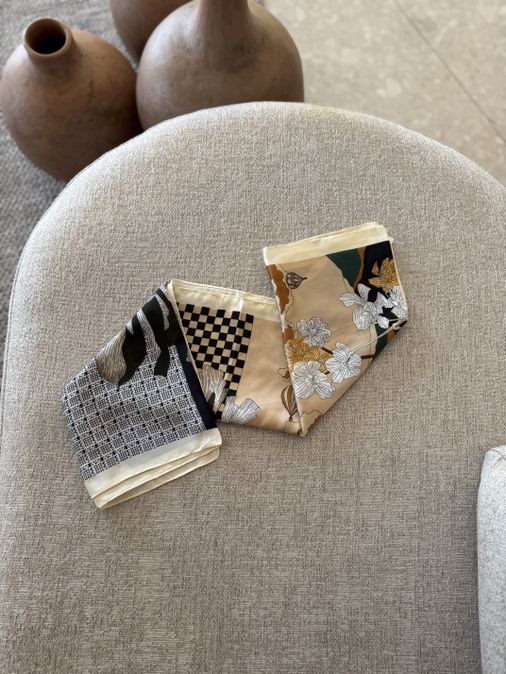 Lenço Maria Verde Musgo - Loja La Mina 