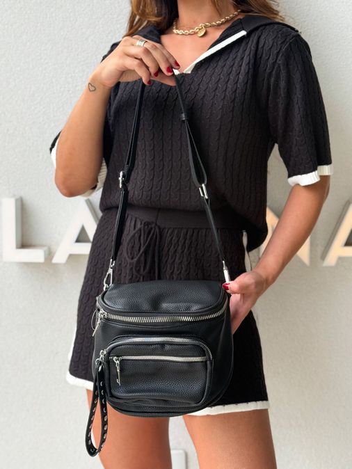 Bolsa Pochete Preta - Loja La Mina 