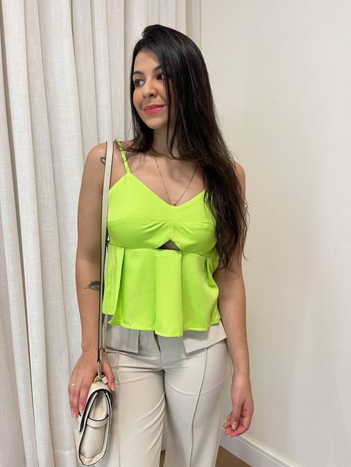 Blusa Alcinha Felícia Lima - Loja La Mina 