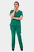 Scrub Feminino Basic Ana Verde Bandeira