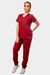 Scrub Feminino Basic Bia Vinho