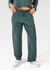 Calça Moletinho Pantalona Verde Musgo