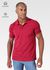Polo Masculina Bordo