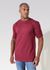 Camiseta Masculina Basic Bordô