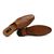 Mule Masculino Caramelo Brasao Sola de Couro 
