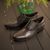 Sapato para dança de salão Masculino em Couro + Cinto de Couro