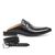 Mule Masculino Preto em Couro + Cinto de Couro