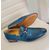 Sapato Social Couro Azul Premium 