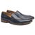 Sapato Social Azul Navy em Couro 