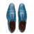 Sapato Social Couro Azul SKY + Cinto de Couro