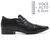 Sapato com Salto Interno Jota Pe Preto Grow Air Freeman