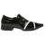 Sapato Social Jota Pe Verniz Preto/Branco Air Menphis Gold 