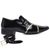 Sapato Social Jota Pe Verniz Preto/Ouro Velho Air Menphis Gold + Cinto de Verniz