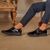Sapato Jota Pe Casual Preto em Couro Verniz Air Imola + Cinto de Verniz