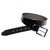 Sapato com Salto Interno Preto Jota Pe Grow Air Connar + Cinto de Verniz 