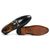 Sapato Social Couro Preto Wood