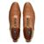 Sapato Social Marrom Tan em Couro 