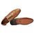 Sapato Social Marrom Tan em Couro 