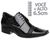 Sapato com Salto Interno Preto Jota Pe Grow Air Connar 