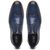 Sapato Social Masculino Azul em Couro