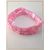 Pulseira Bracelete Confeccionada com madrepérolas em Fio silicone alta resistência Rosa